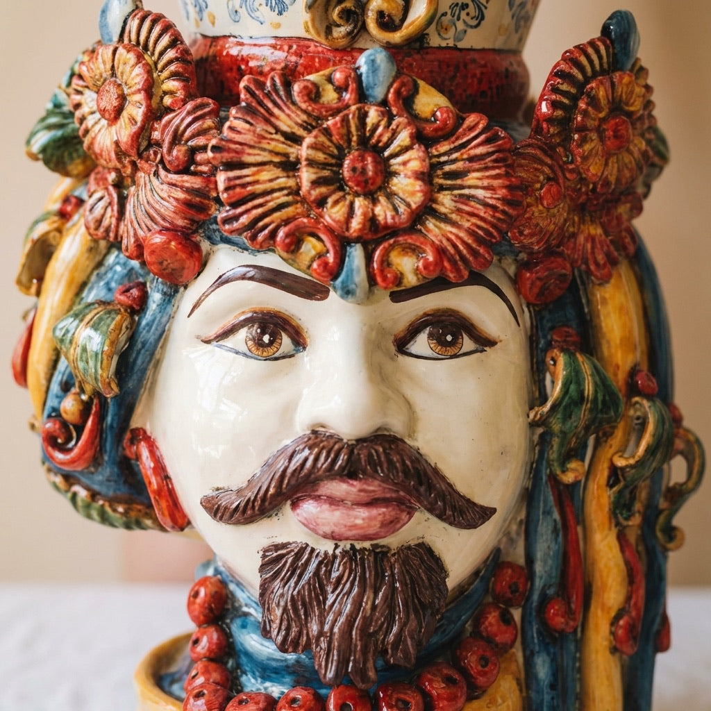 12.X100ch50cm_3 - Moorish Head