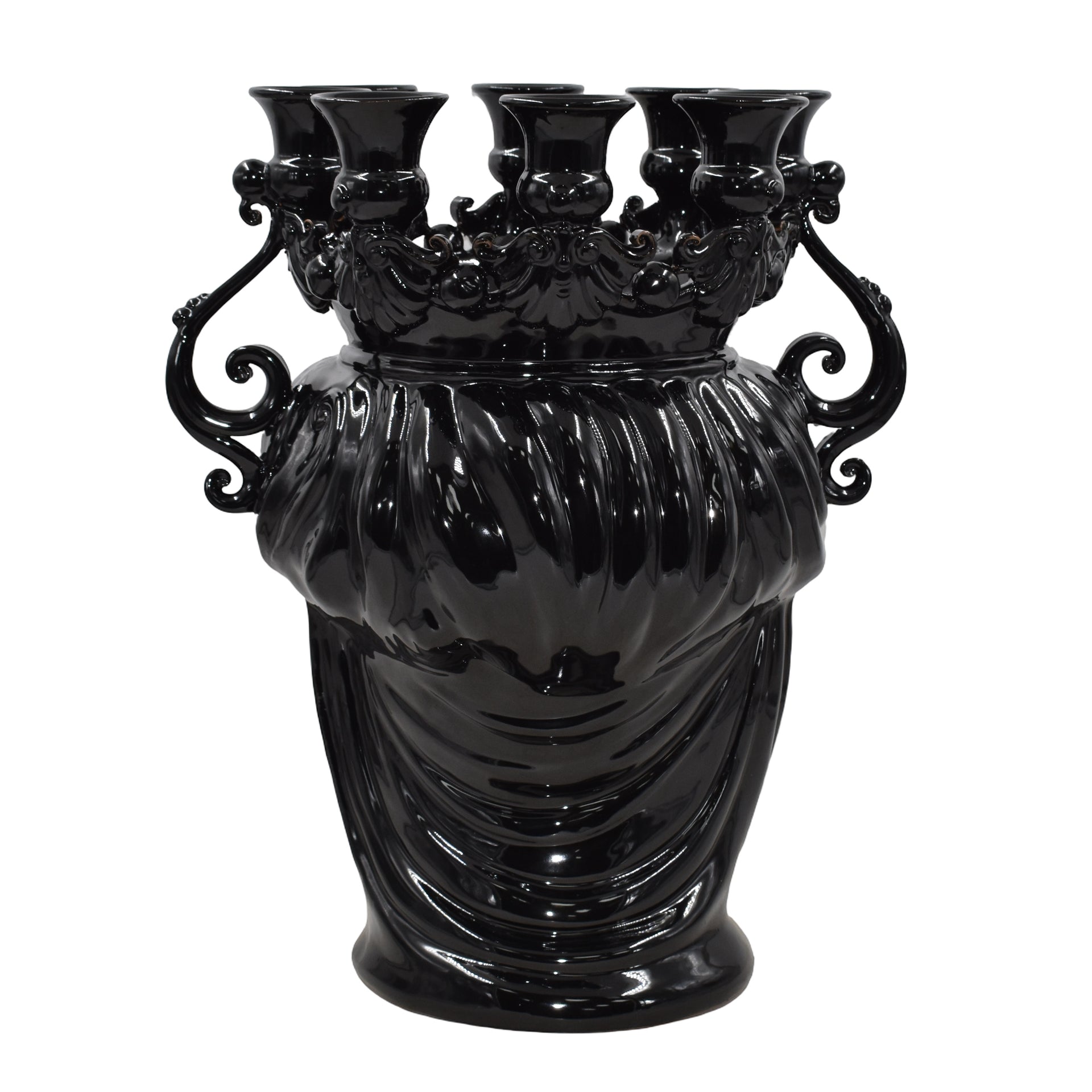 testa-porta-candele-h-40-black-line-uomo-sespressione-ceramiche-di-caltagirone-sofia-7_x1920_42288283-cc4a-4d6e-a655-22a0417f6270 - Moorish Head
