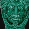 Modern Sicilian ceramic "Moor's head" from Caltagirone.  - 2