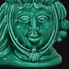 Modern Sicilian ceramic "Moor's head" from Caltagirone.  - 2