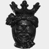 Sicilian ceramic "Moor's head" from Caltagirone.  - 1