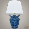 Modern Sicilian ceramic lamp "Moor's head" from Caltagirone.  - 1