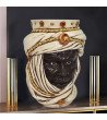 Modern Sicilian ceramic "Moor's head" from Caltagirone - Moorish He...