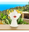 Testa di Moro with lemons "Zahira" woman | White and Lemon 30 cm - ...