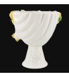 Moro head with lemons "Zahira" man | White and Lemon 30 cm - Mooris...