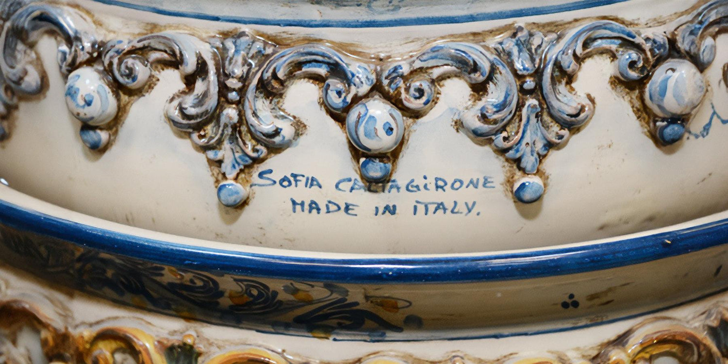 Come si riconosce la ceramica di Caltagirone? - Moorish Head