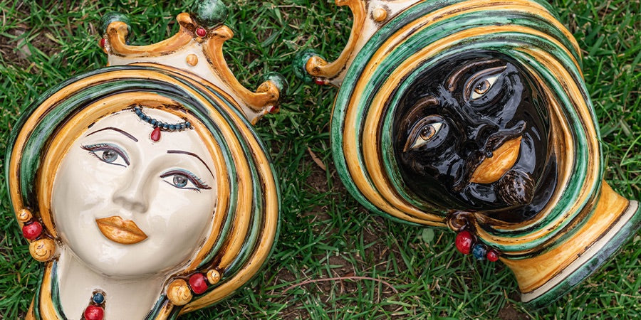 Teste di Moro Dolce e Gabbana | Ceramica di Caltagirone - Moorish Head