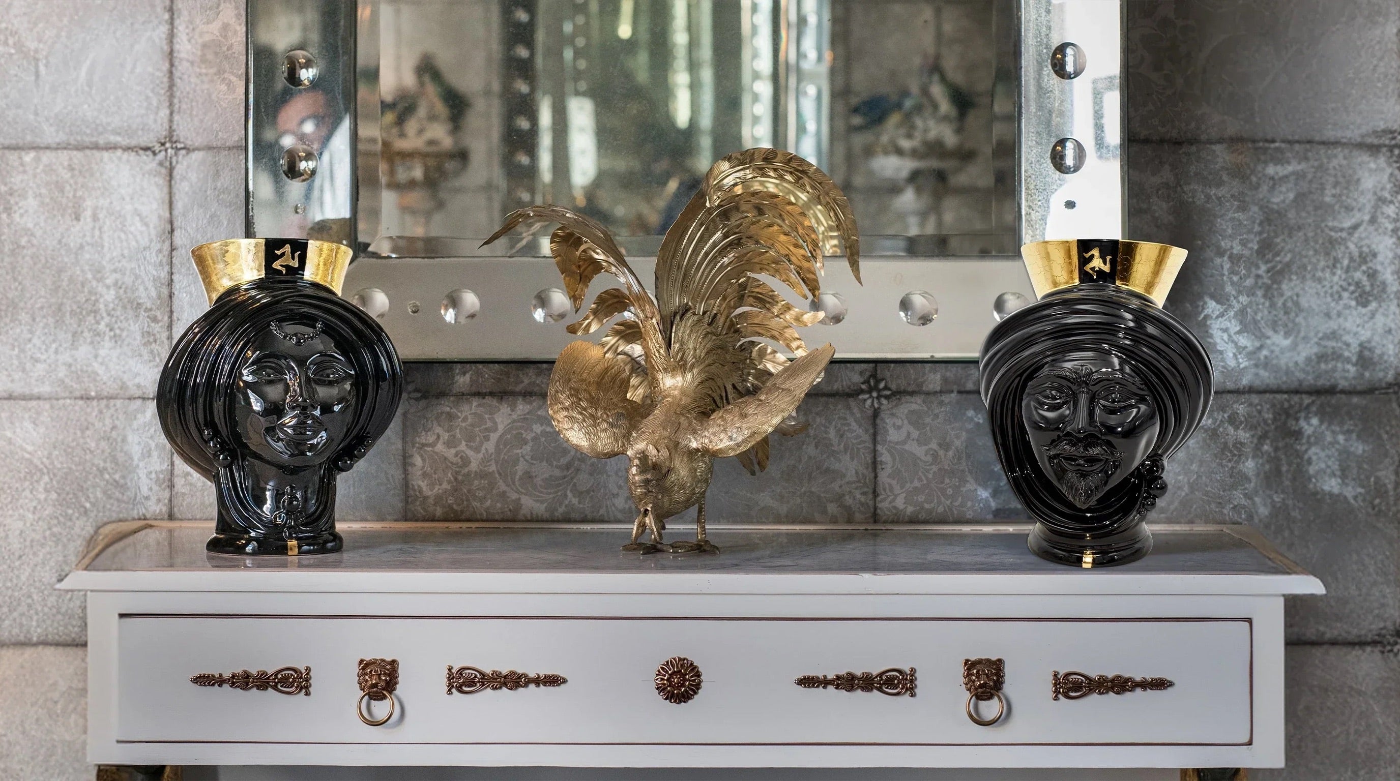 Black Line - Moorish Head