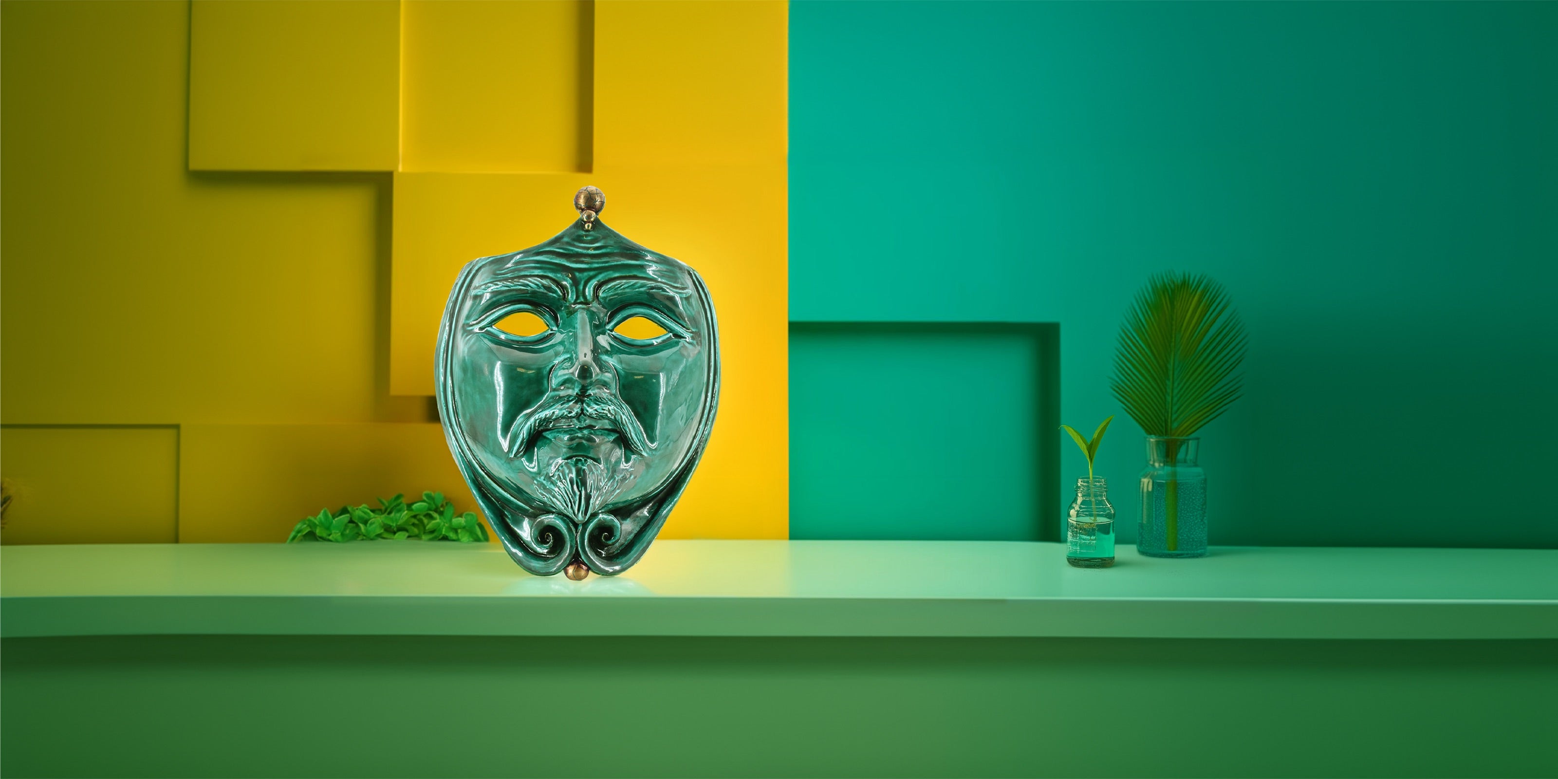 Maschera d'appoggio - Moorish Head