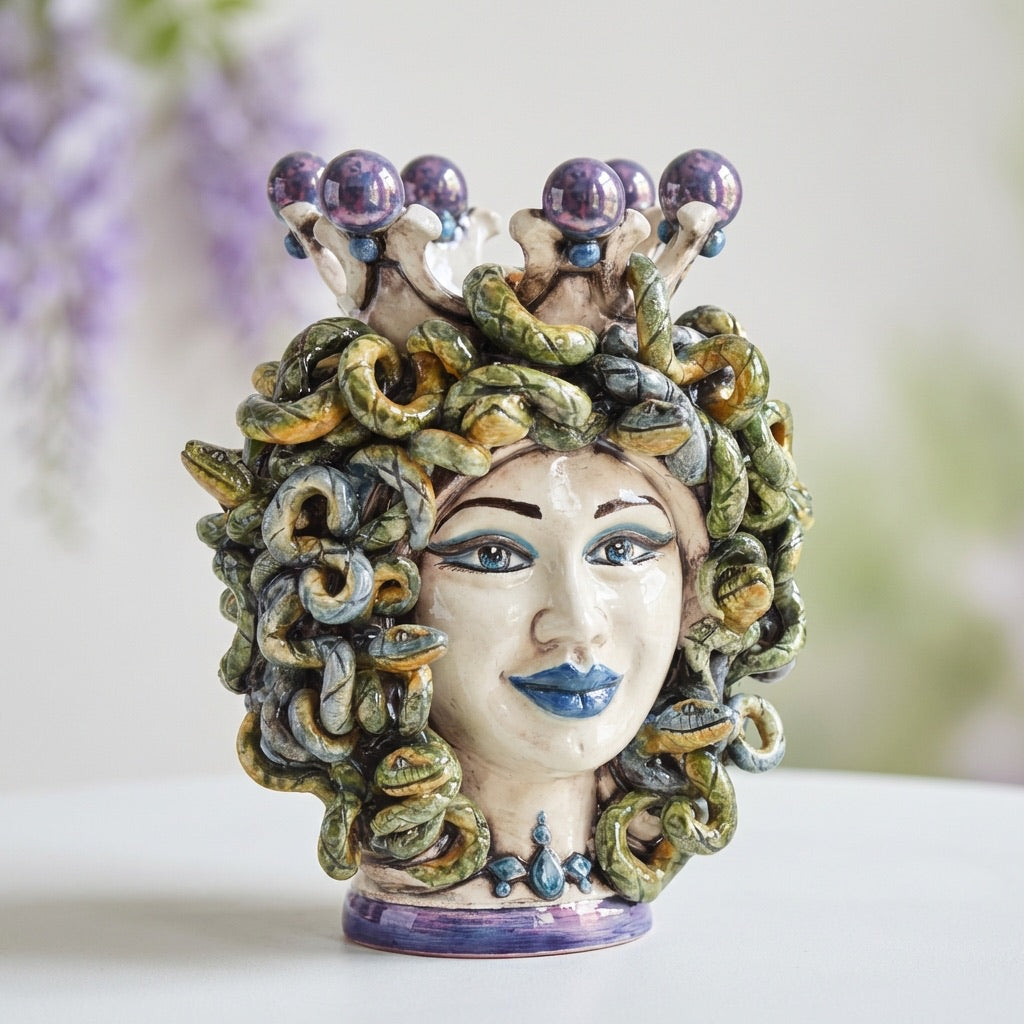 12.GL910ah25cm1 - Moorish Head