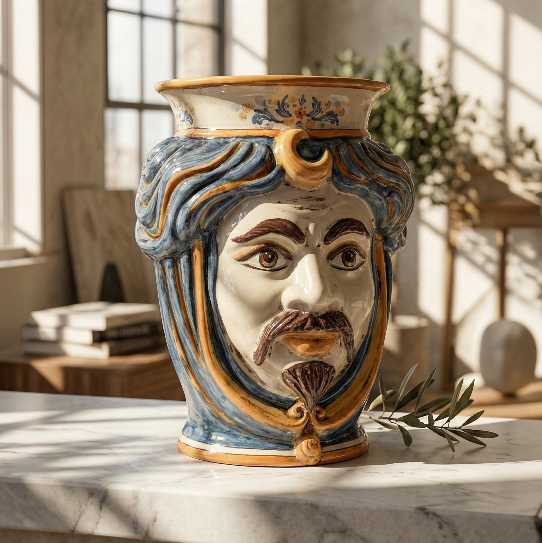 12.MBA177bh33cm - Moorish Head