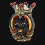 Testa di Moro, Maschio Moro, Decoro Sicily. Ceramica siciliana di Caltagirone, Sofia