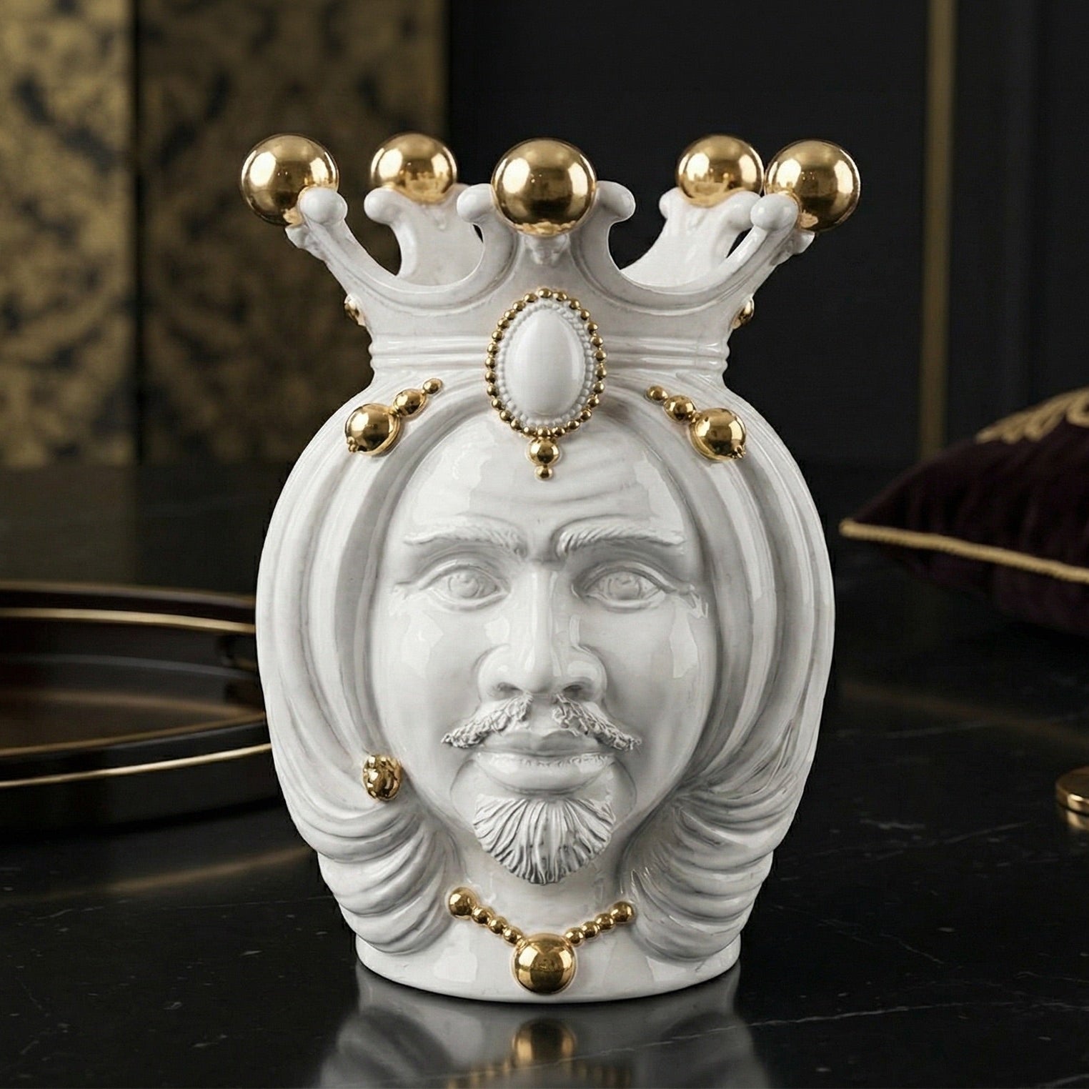 12.WLG279b - Moorish Head